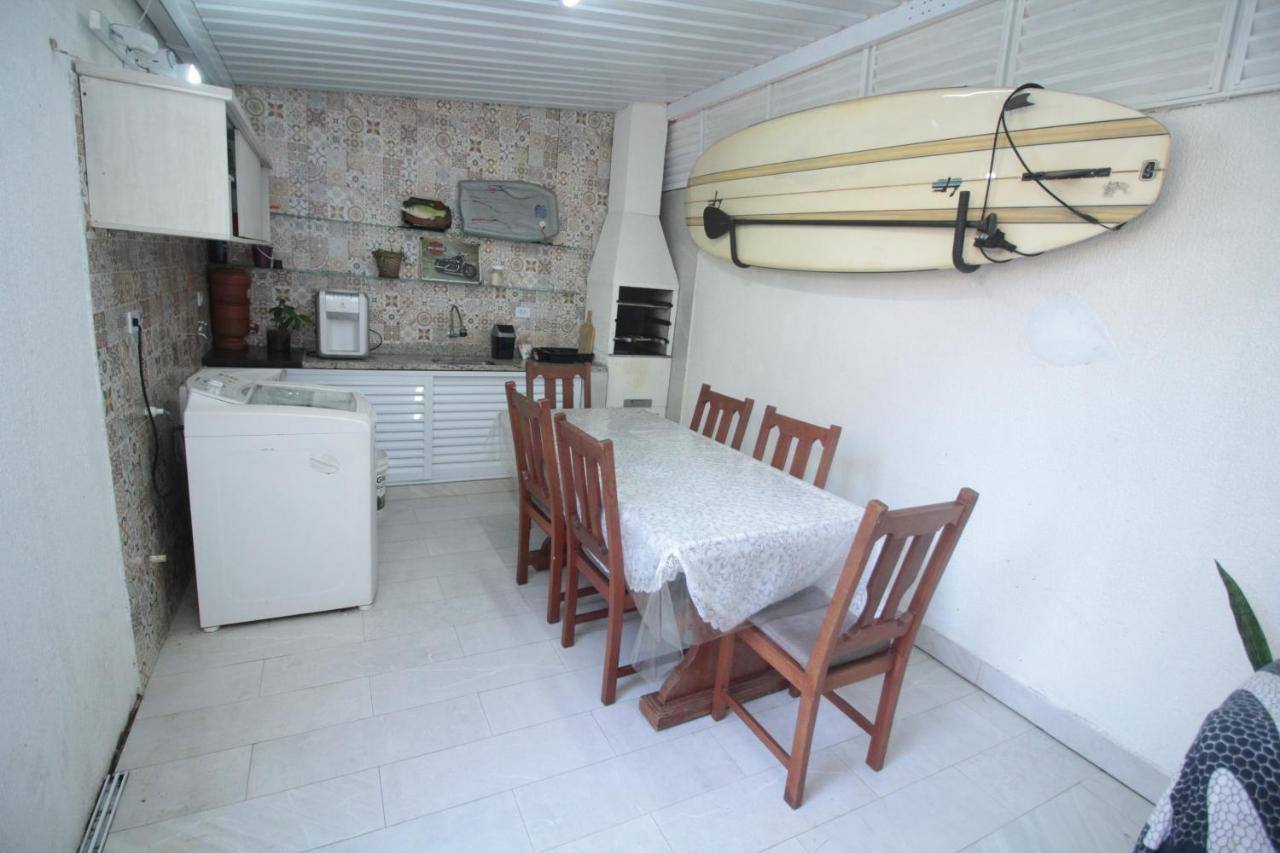 Casa Completa-900 Metros-Praia Das Asturias-Wi-Fi 300Mb-Garagem-Churrasqueira-Facil Acesso Comercio Local Guarujá Dış mekan fotoğraf